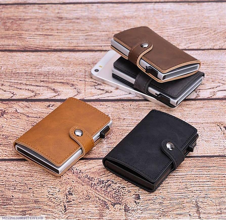 Men's Multicolor PU Leather Bi-Fold Wallet - 1 Pc Pocket Friendly & Stylish