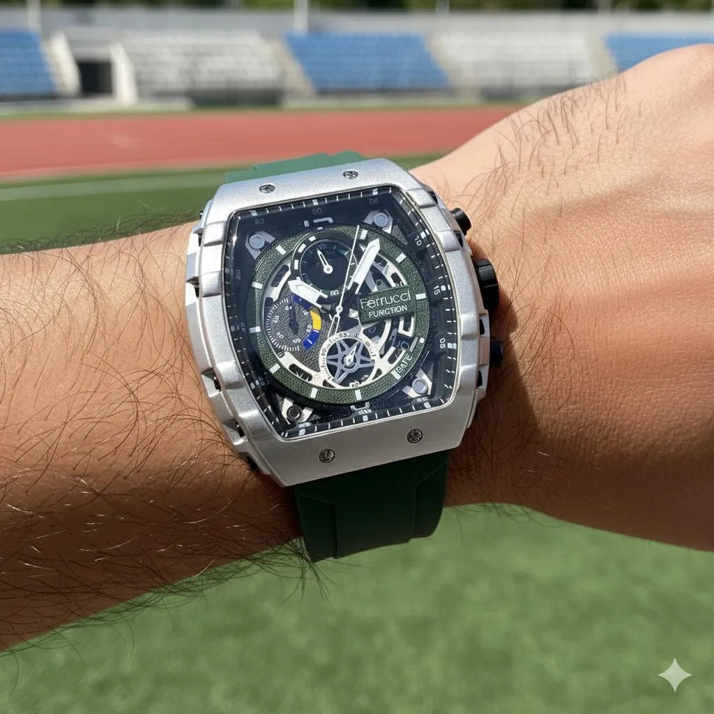 Men's Chronograph Watch, Ferrucci FUNCTION Men's Multifunction Watch