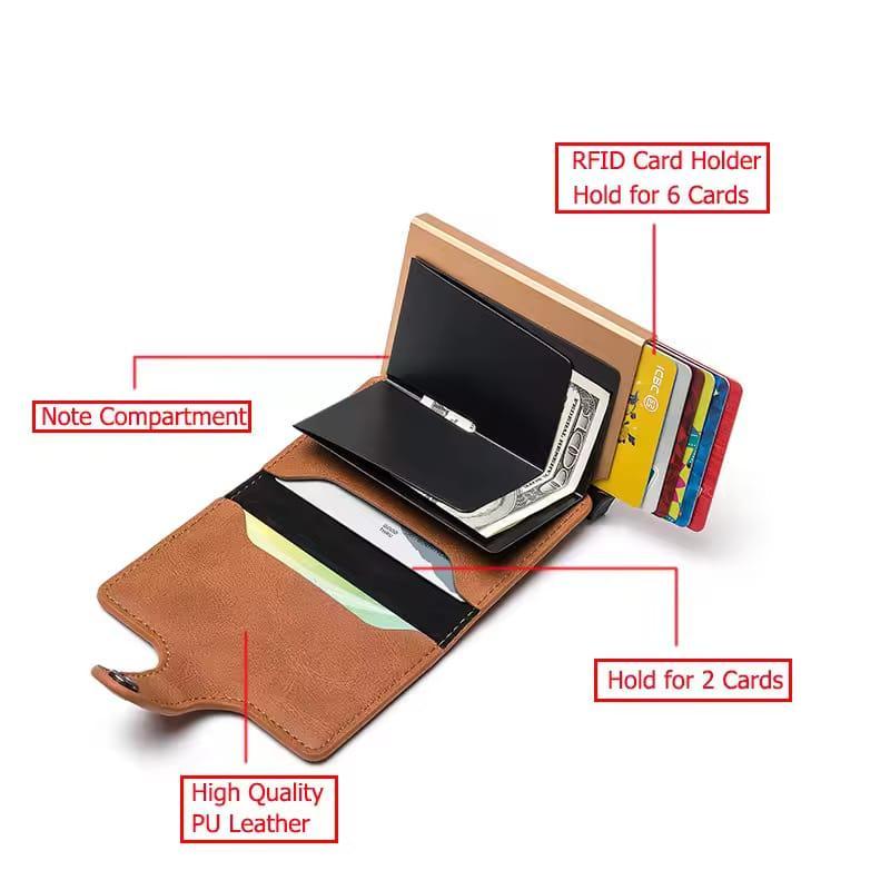 Men's Multicolor PU Leather Bi-Fold Wallet - 1 Pc Pocket Friendly & Stylish