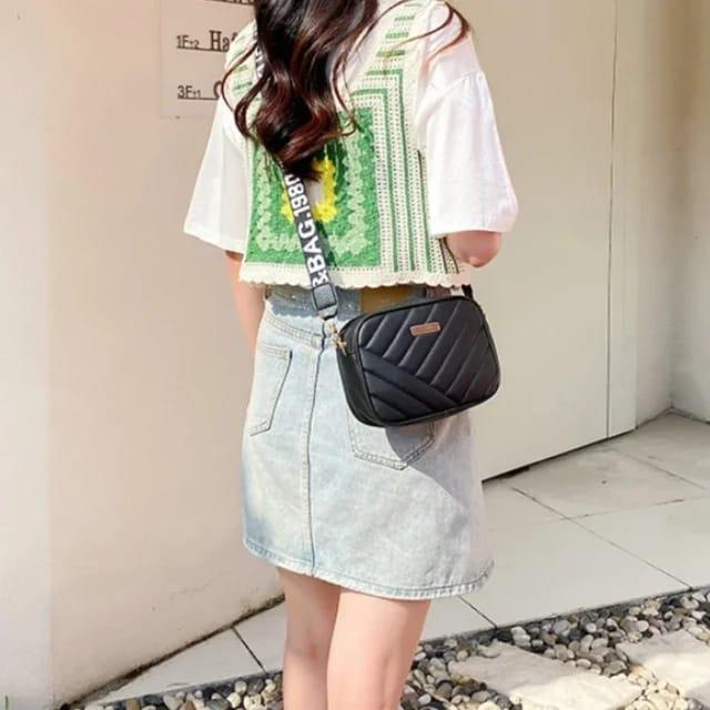 Stylish Girl's Multicolor Crossbody Bag, C-AR-1