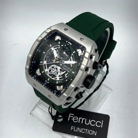 Men's Chronograph Watch, Ferrucci FUNCTION Men's Multifunction Watch