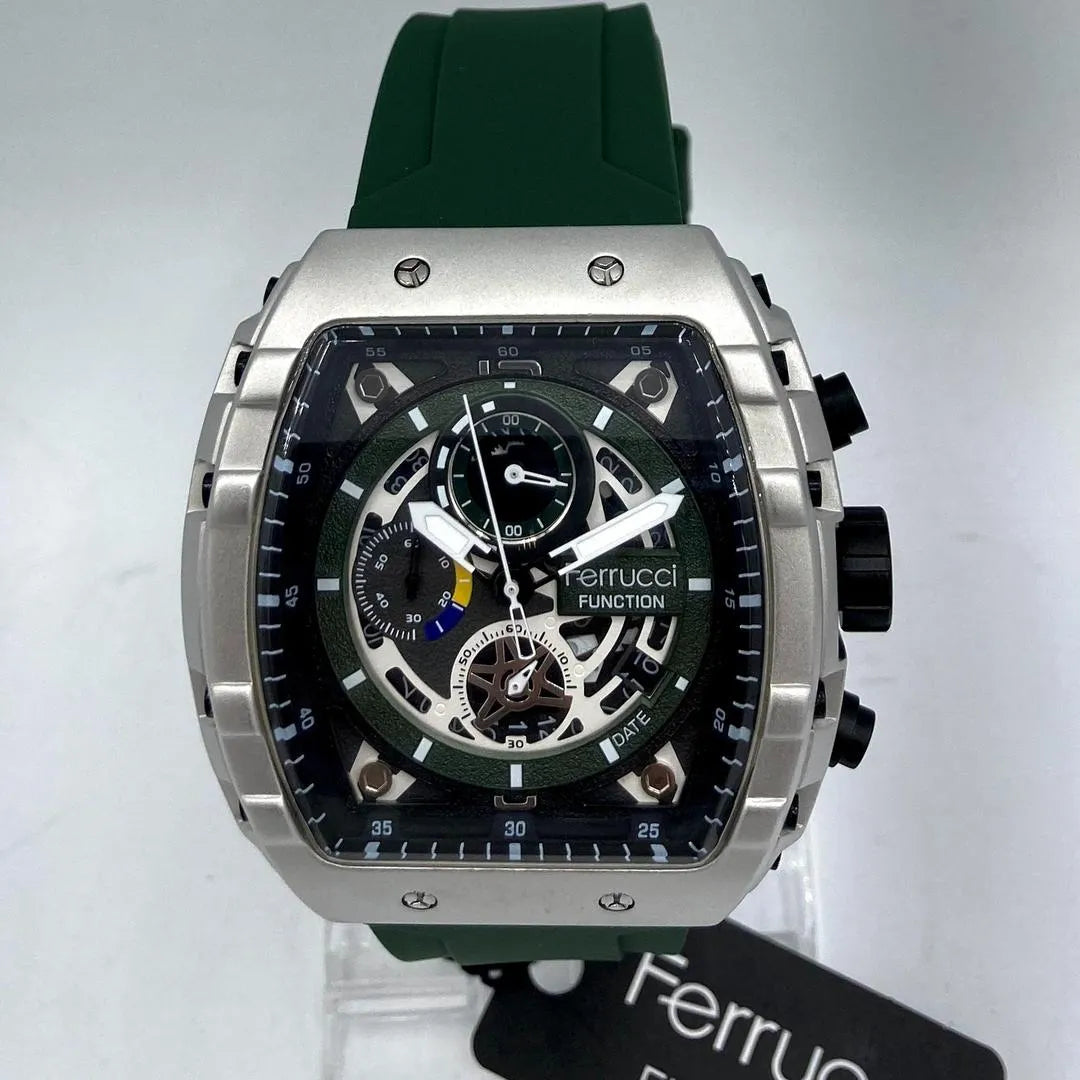 Men's Chronograph Watch, Ferrucci FUNCTION Men's Multifunction Watch