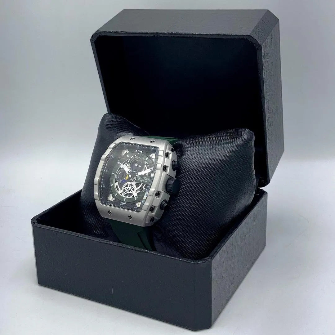 Men's Chronograph Watch, Ferrucci FUNCTION Men's Multifunction Watch