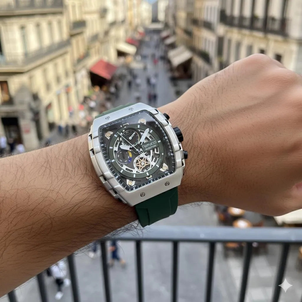 Men's Chronograph Watch, Ferrucci FUNCTION Men's Multifunction Watch